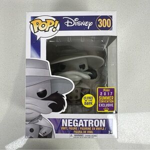 Funko Pop! Disney Negatron #300 Glow in Dark 2017 Summer Convention LE